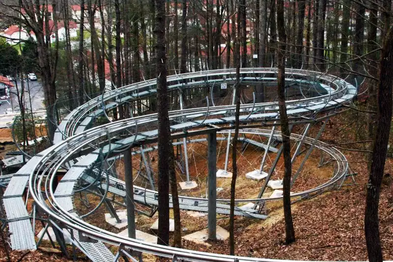 Georgia Mountain Coaster Track