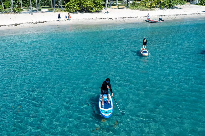 Florida Peanut Island Kayaking Paddleboarding