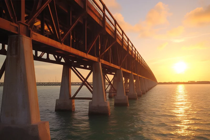 Key West Bridges Sunset