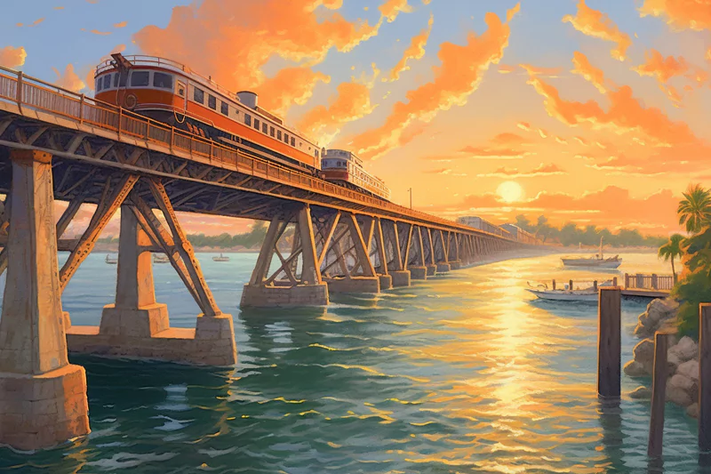 Key West Bridges Train