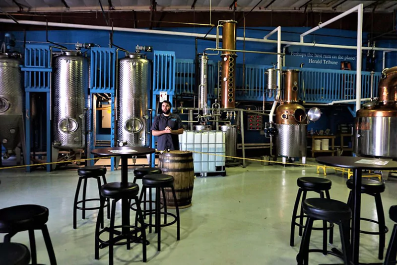 Tour And Tasting At Siesta Key Rum Distillery Sarasota