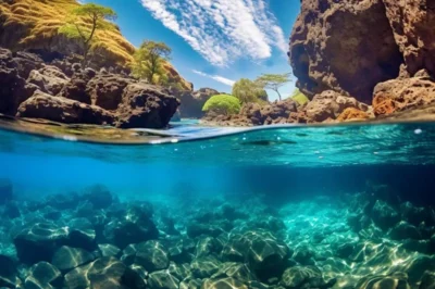 Best Snorkeling Spot at Kahaluʻu Beach Park, Kona, Big Island