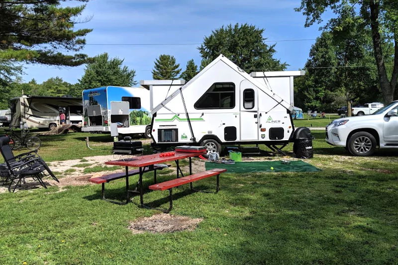 Rv Parks Near Door County Tranquil Timbers Camping Resort